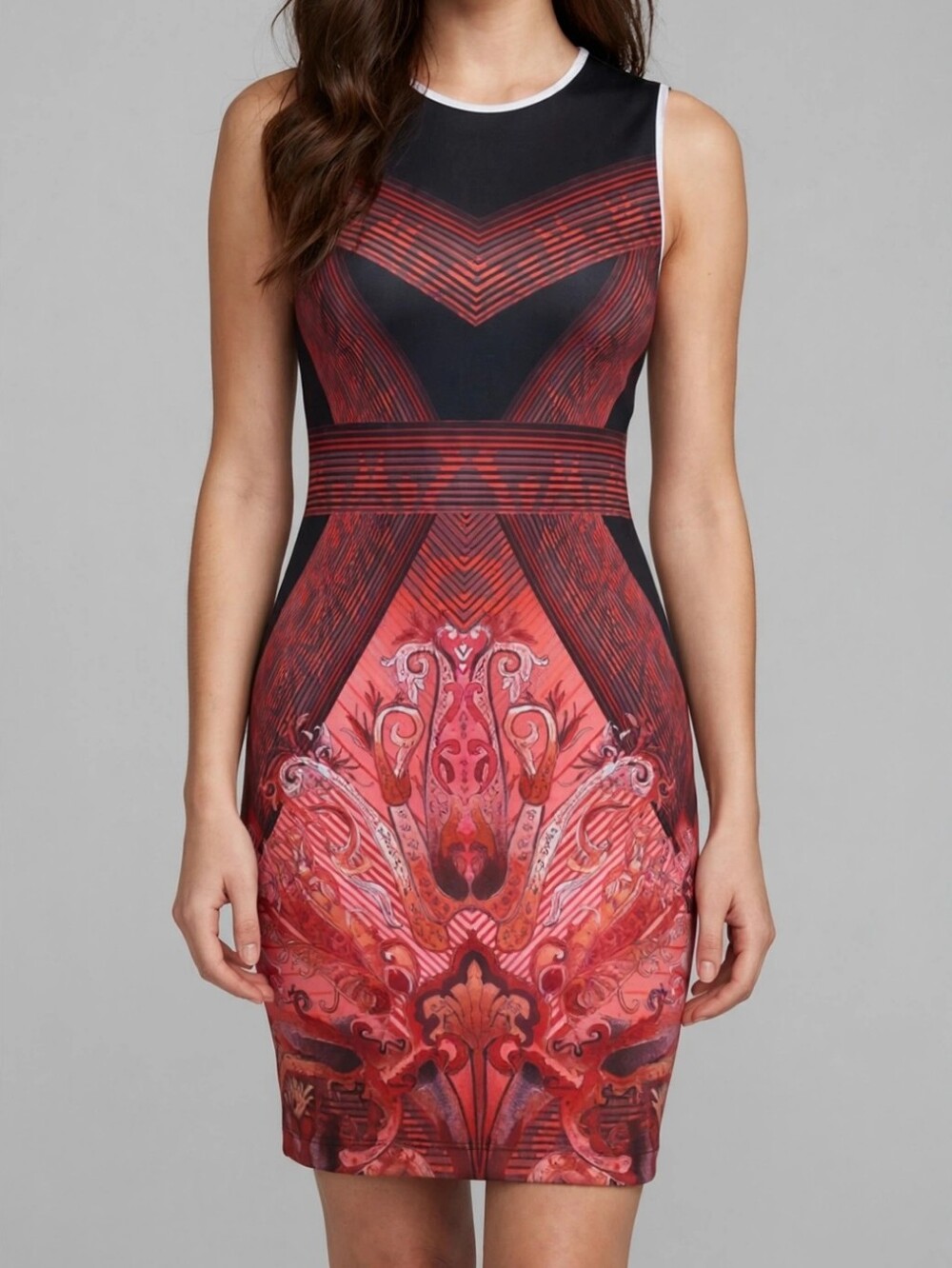 X By Gottex Indochine Scuba Dress Size XS New With Tags